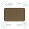 Gelpro Gel Pro 20 in. W X 30 in. L Khaki Polyurethane Foam Anti-Fatigue Mat 108-23-2030-5-R - alternate 2